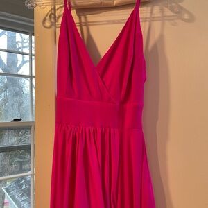 Elegant Pink Prom Dress